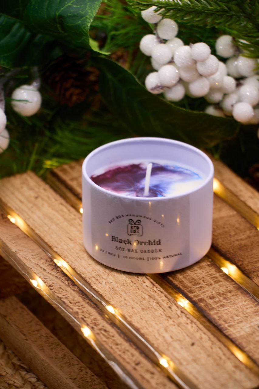 Handmade Scented Soy Candle in Metal Tin